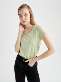 Футболка DeFacto модель K1507AZ-GN767 Фото