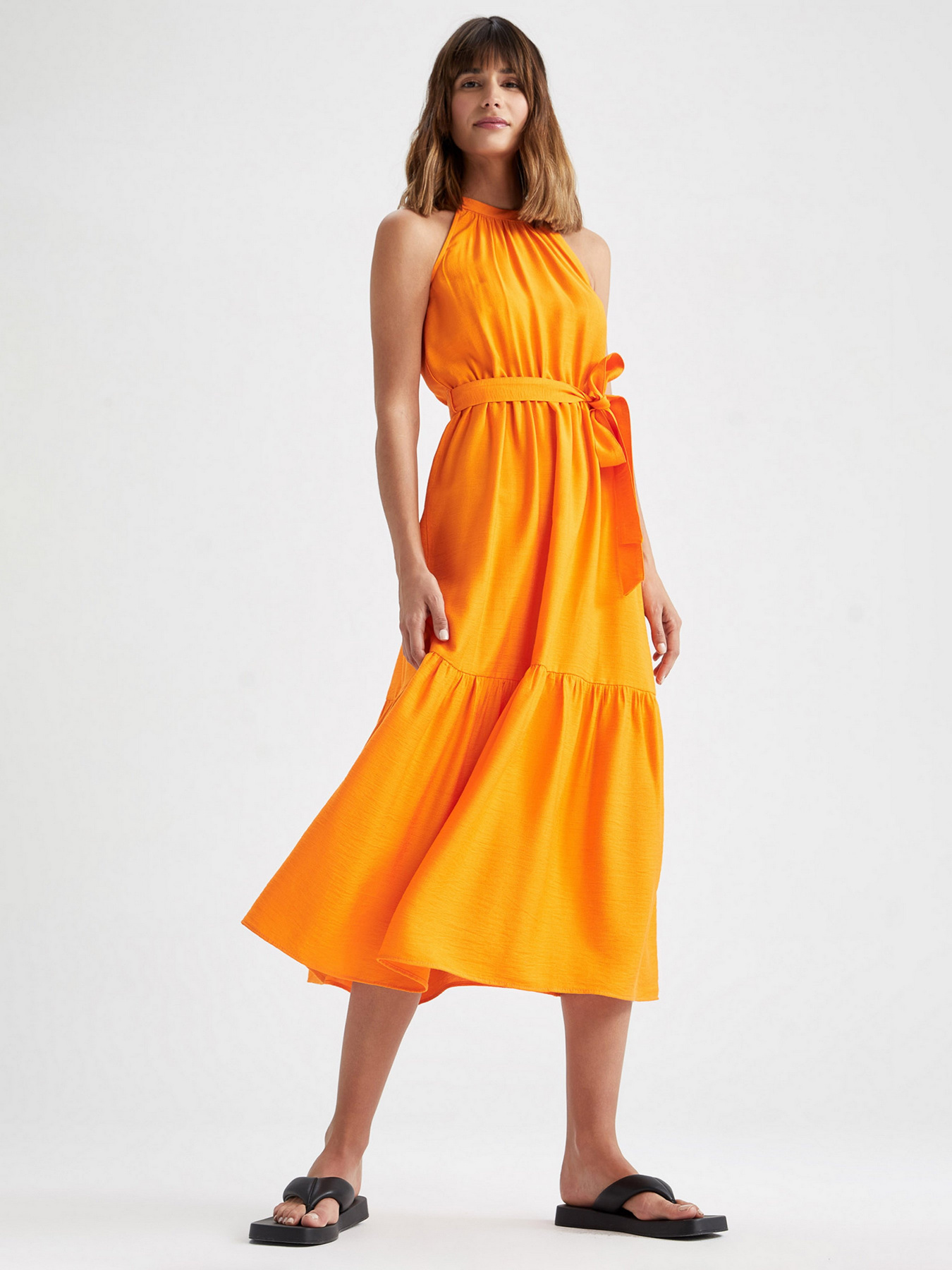 Сукня міді DeFacto модель U7045AZ-OG63 Фото