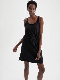 Платье мини DeFacto модель T8056AZ-BK23 Фото