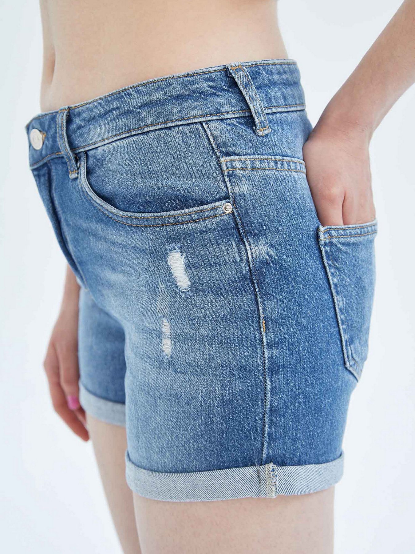 Шорты джинсовые DeFacto модель X3506AZ-NM28 Фото