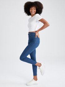 Скинни джинсы DeFacto Skinny модель X0797AZ-NM28 Фото