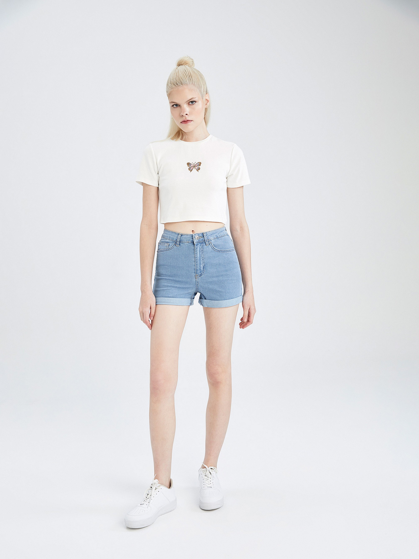 Шорты джинсовые DeFacto модель X3028AZ-NM39 Фото