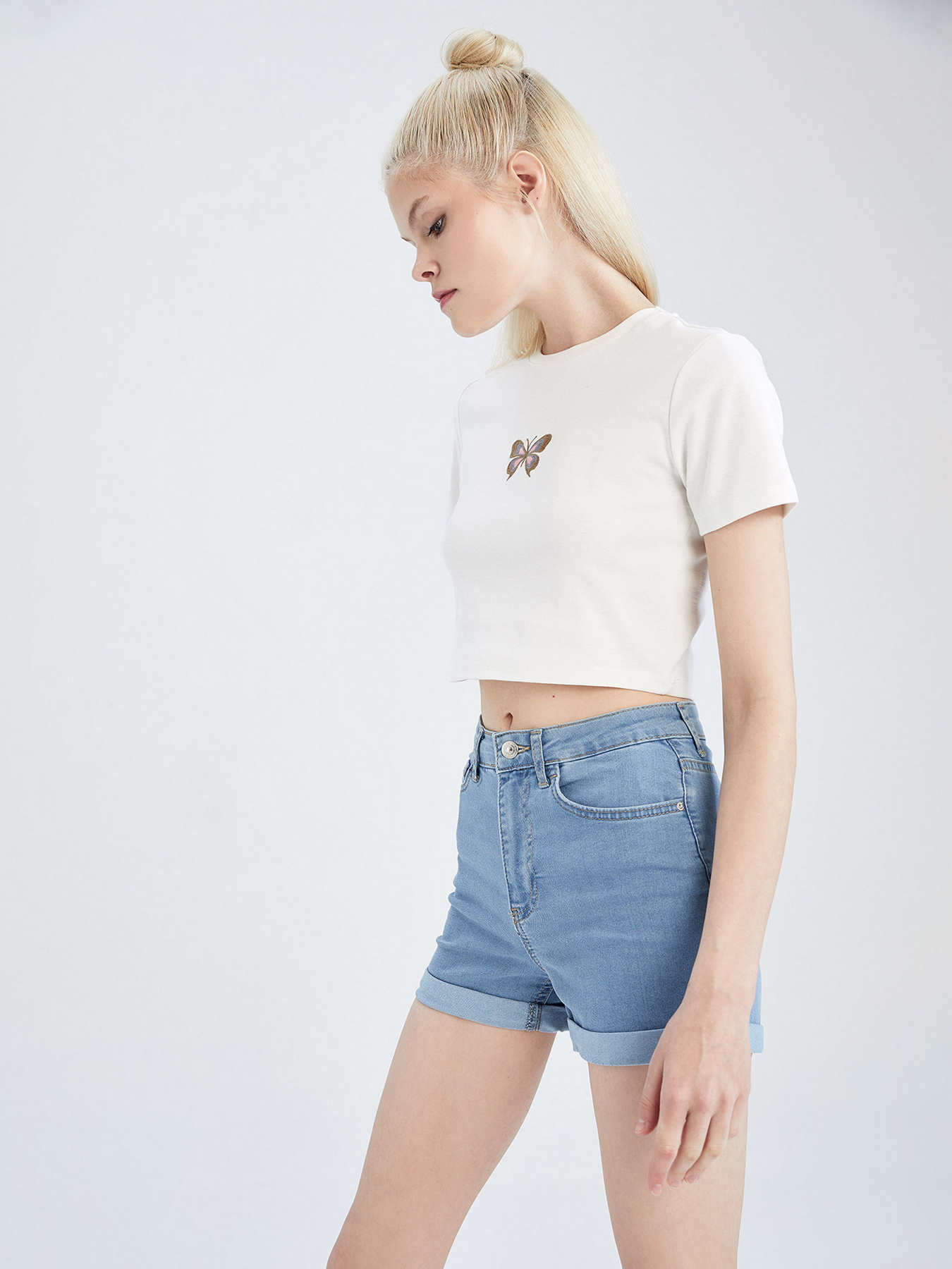 Джинсові шорти DeFacto модель X3028AZ-NM39 Фото