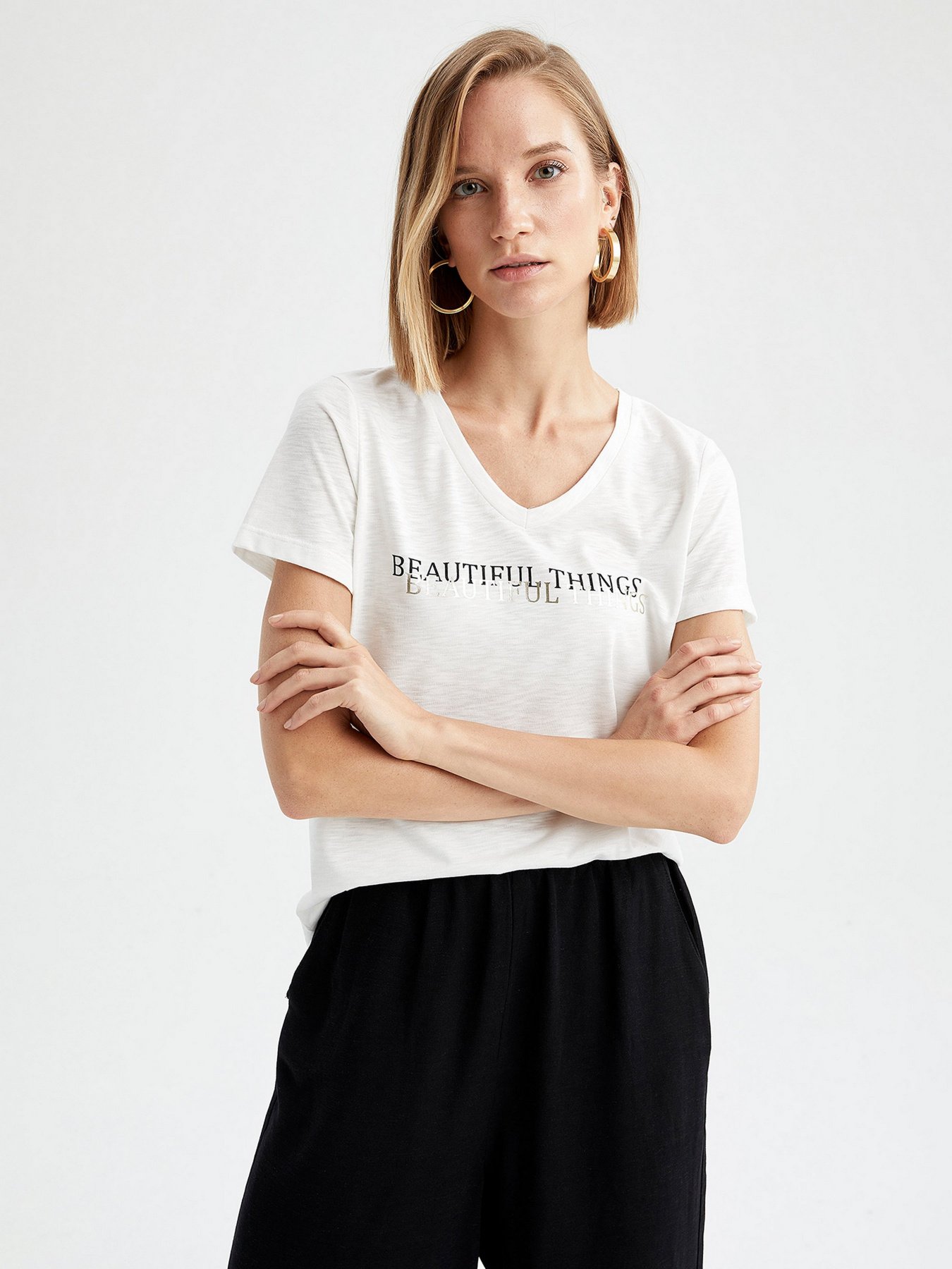 Футболки и поло DeFacto модель W2900AZ-ER105 Фото