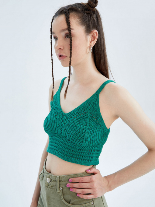 Топ DeFacto модель V8717AZ-GN678 Фото