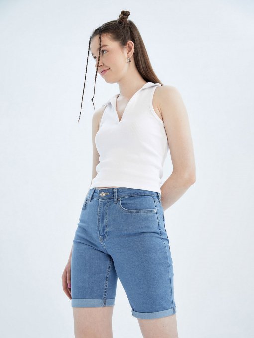 Шорти джинсові DeFacto модель X3027AZ-NM28 Фото