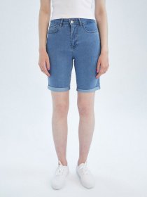 Джинсові шорти DeFacto модель X3027AZ-NM28 Джинсові шорти DeFacto модель X3027AZ-NM28 Фото