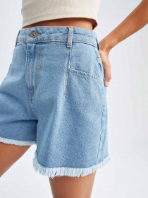 Шорты джинсовые DeFacto Mom модель Y0225AZ-NM39 Фото