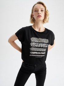 Футболка DeFacto модель Y1946AZ-BK81 Фото