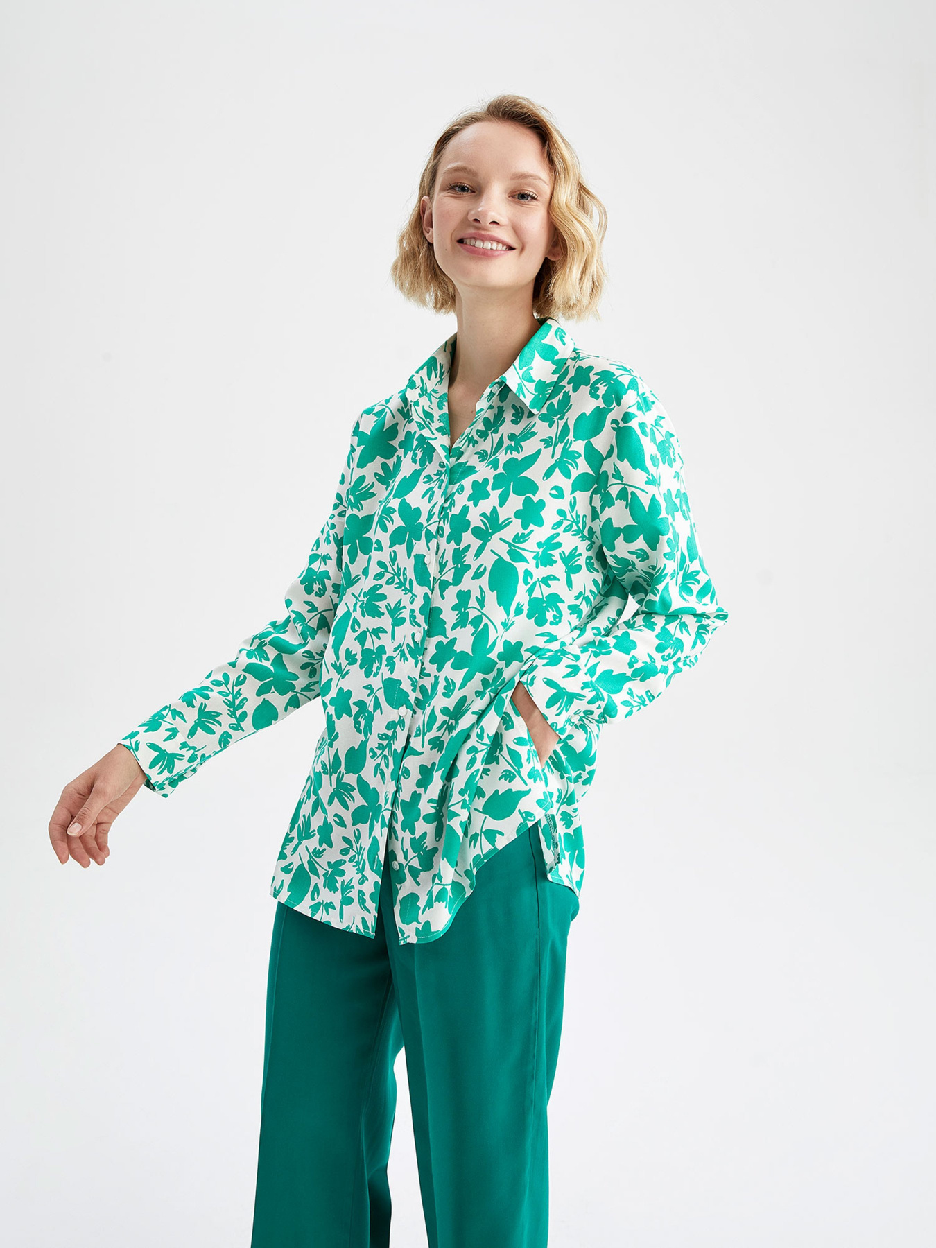 Блуза DeFacto модель W4515AZ-GN691 Фото