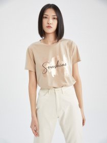 Футболки и поло DeFacto модель X6605AZ-BG322 Фото