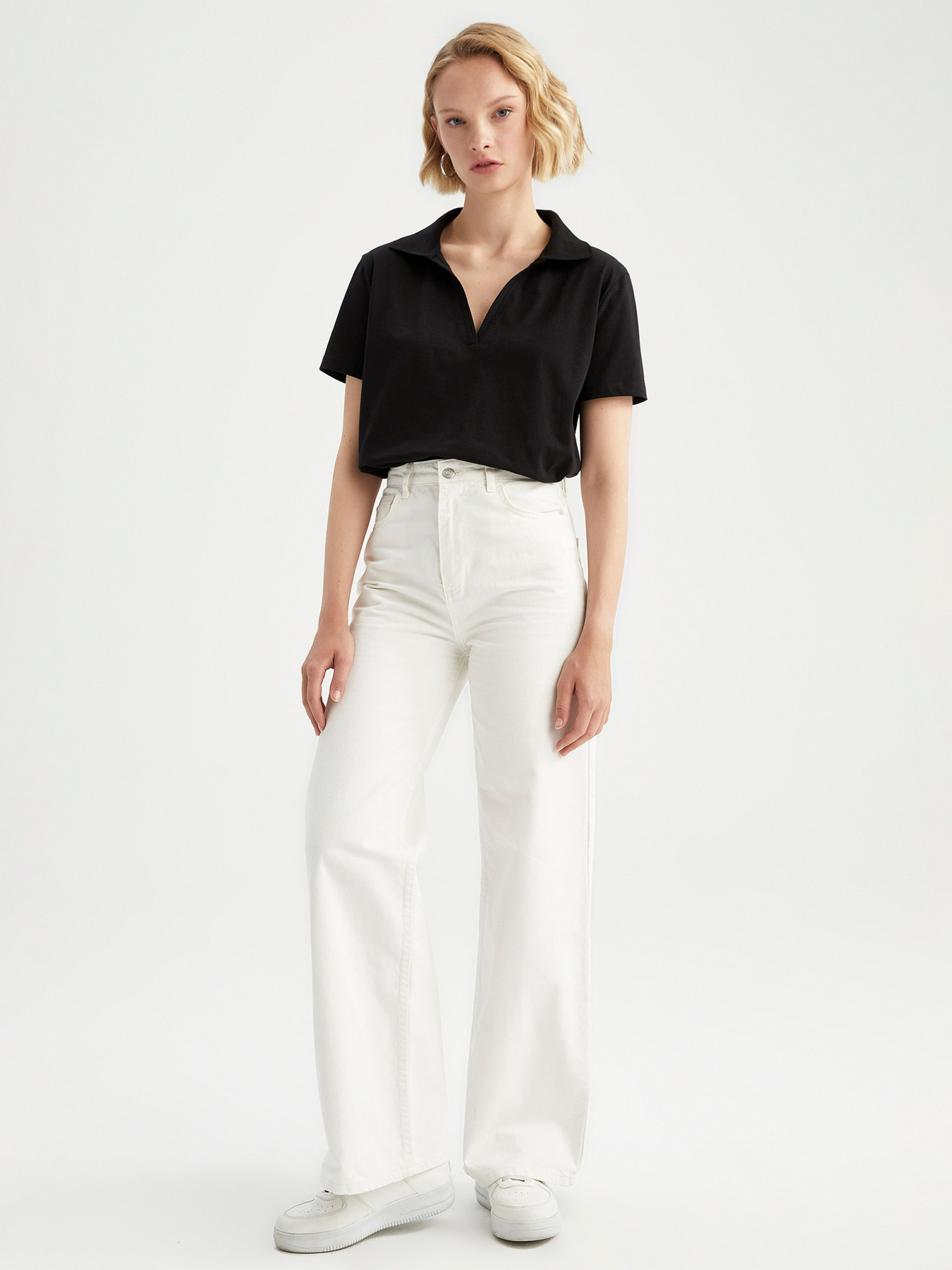 Поло DeFacto модель X0503AZ-BK81 Фото