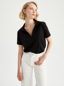 Поло DeFacto модель X0503AZ-BK81 Фото