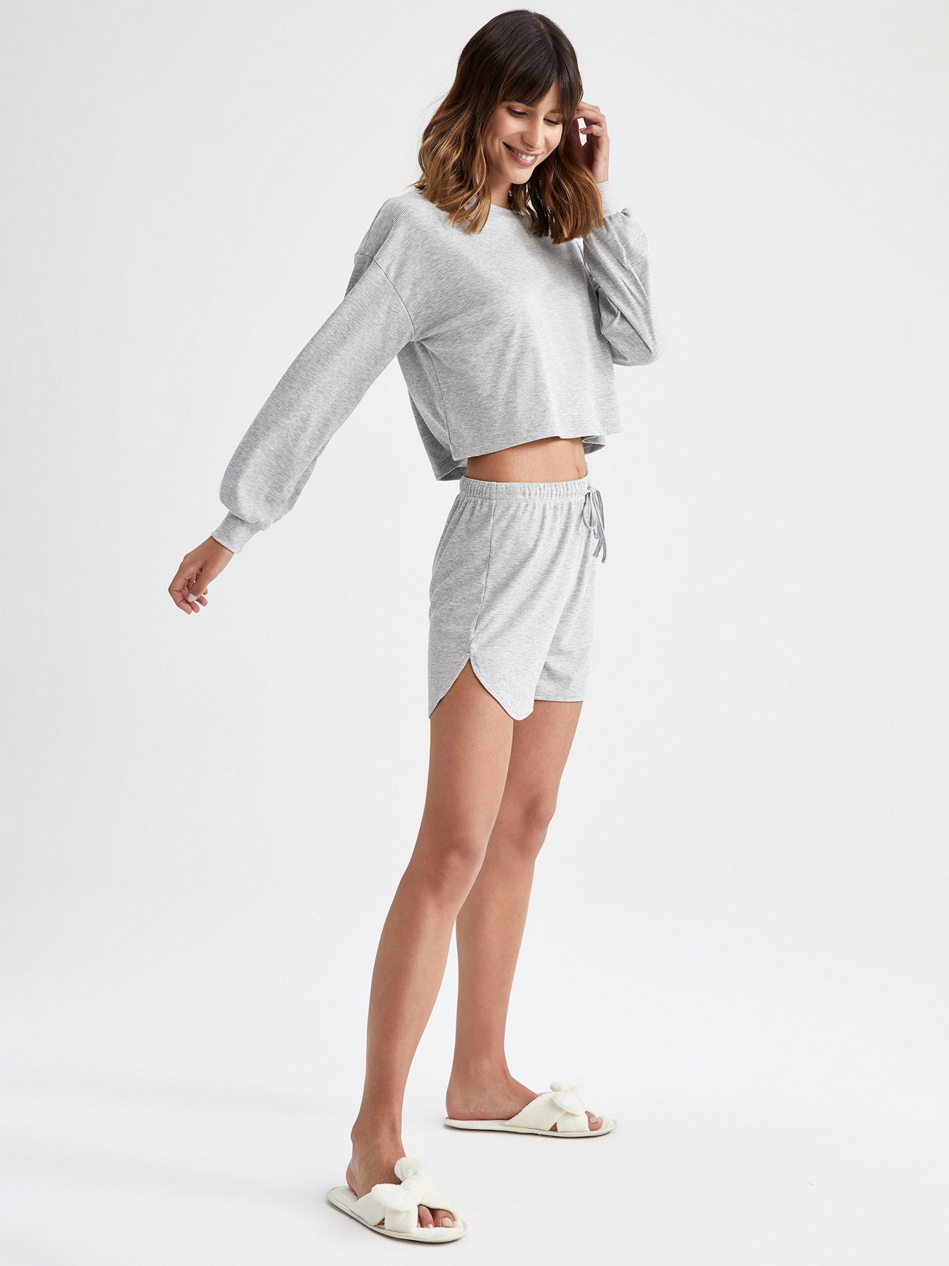 Домашний костюм DeFacto модель Y4396AZ-GR4 Фото