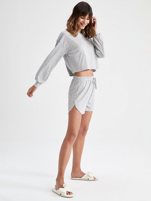 Домашний костюм DeFacto модель Y4396AZ-GR4 Фото