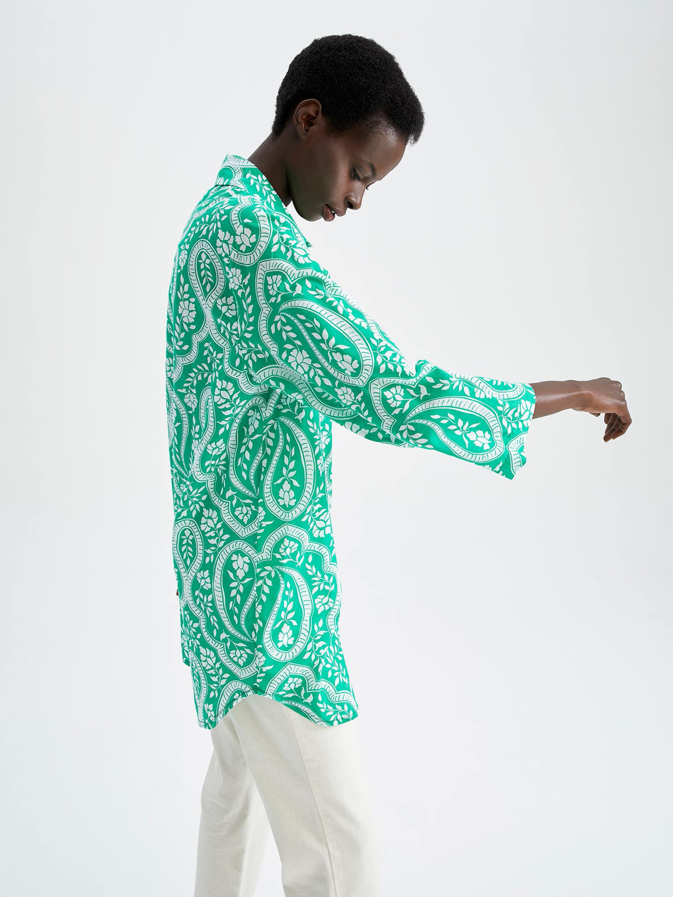 Сорочка DeFacto модель X9154AZ-GN268 Фото