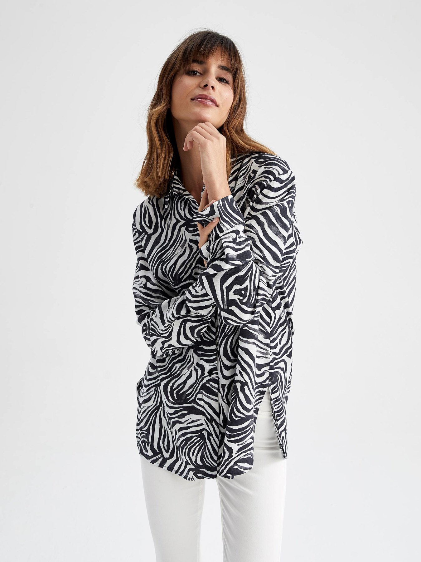 Блуза DeFacto модель X6681AZ-WT34 Блуза DeFacto модель X6681AZ-WT34 Фото