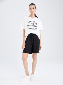 Повсякденні шорти DeFacto модель Y2778AZ-BK81 Фото