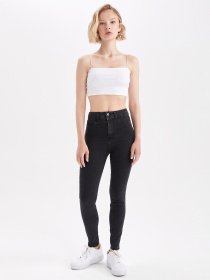 Скинни джинсы DeFacto Skinny модель X0797AZ-NM36 Фото