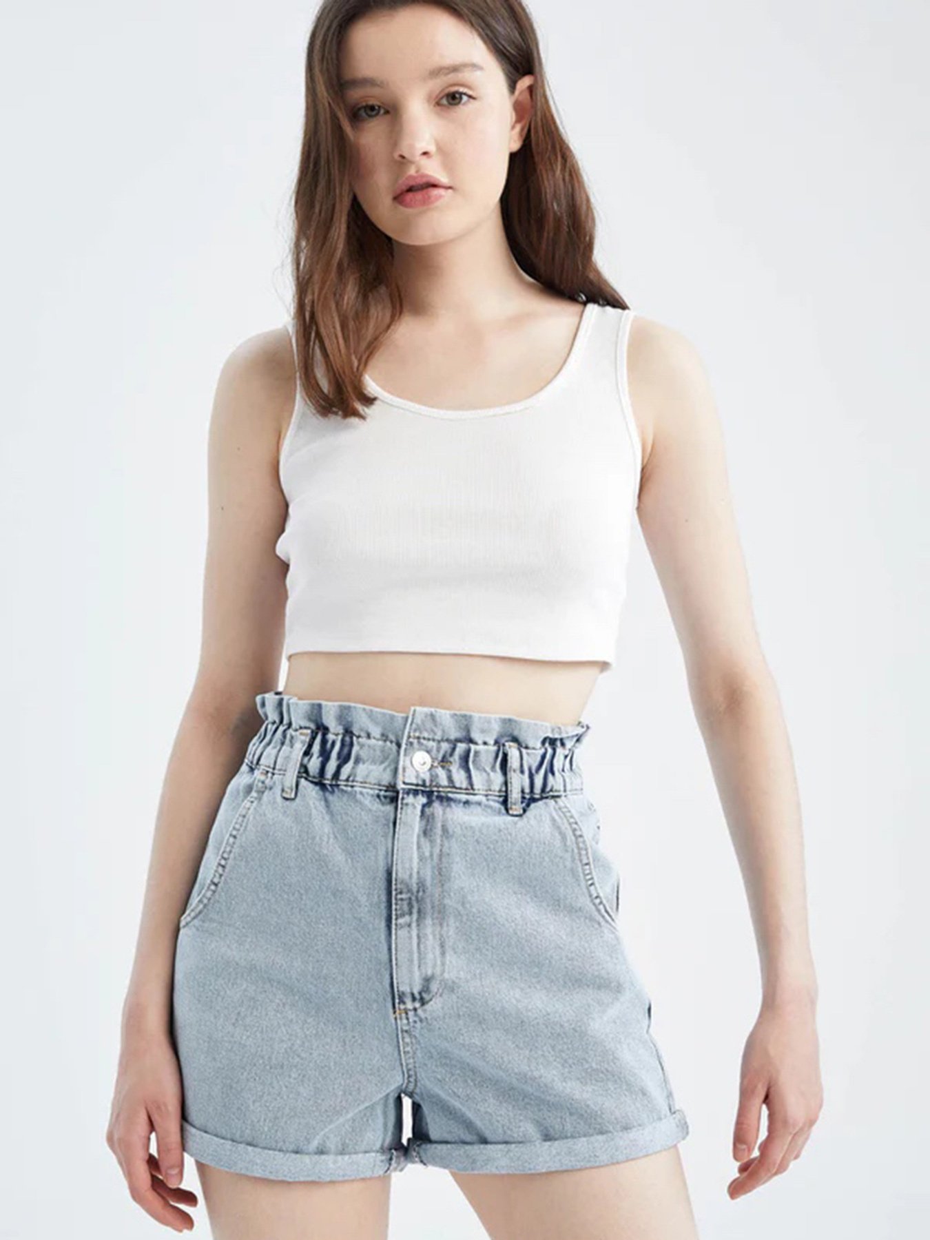 Джинсові шорти DeFacto модель X3013AZ-NM39 Фото