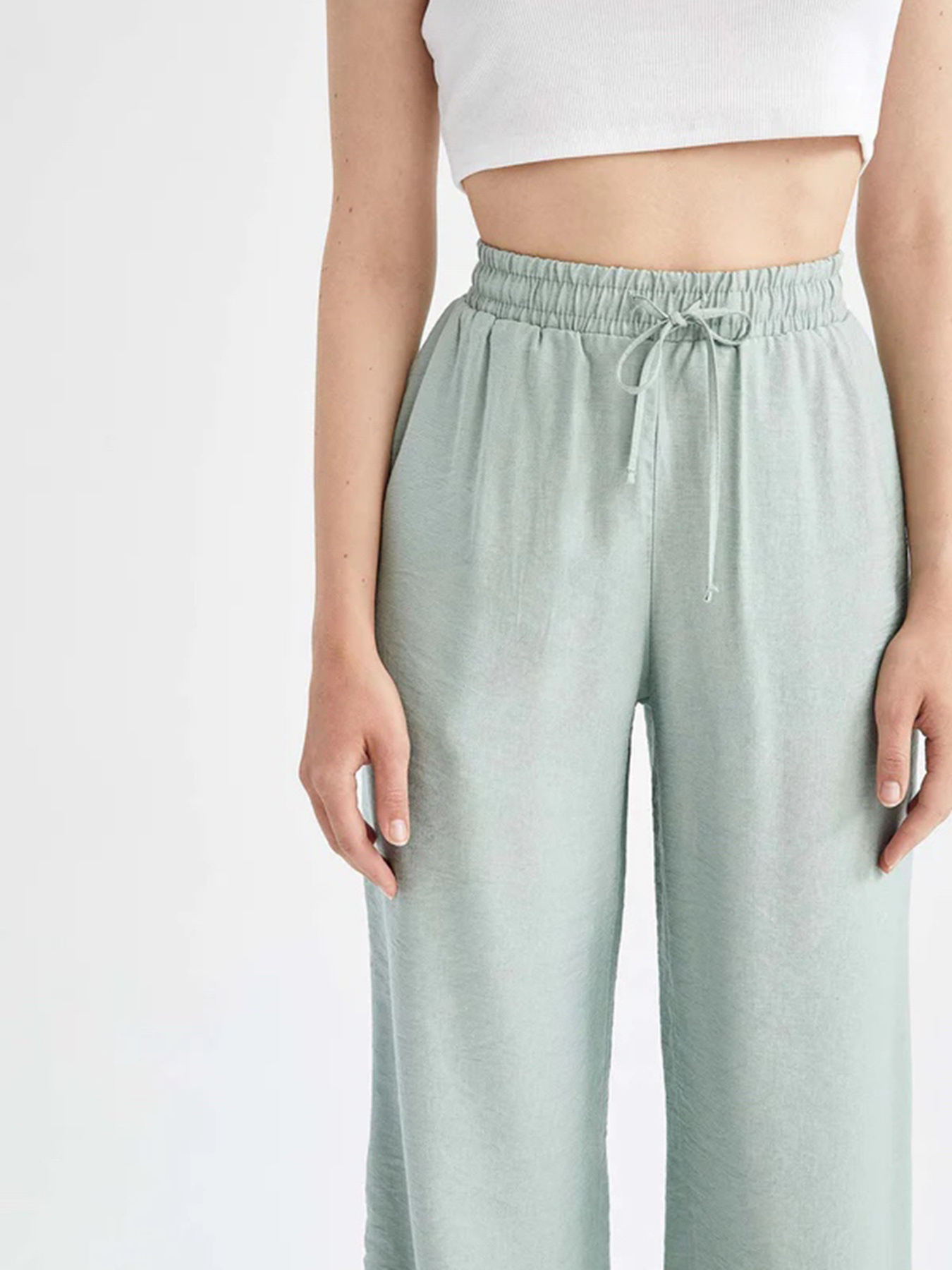 Палаццо DeFacto модель Y1896AZ-GN50 Палаццо DeFacto модель Y1896AZ-GN50 Фото