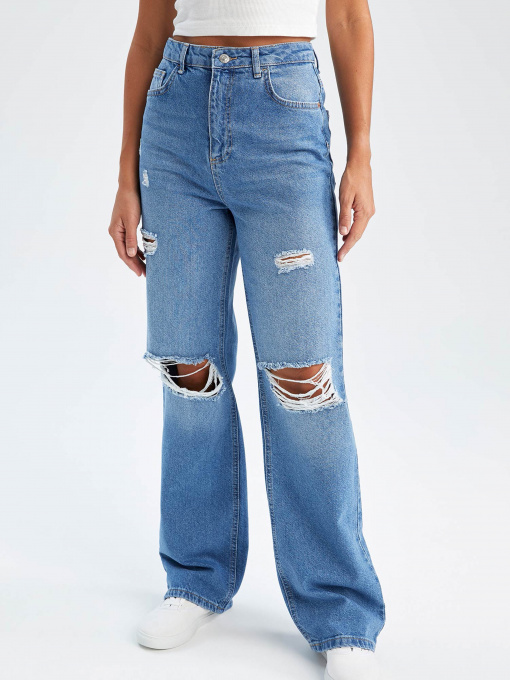 Широкие джинсы DeFacto модель Y2683AZ-NM28 Фото