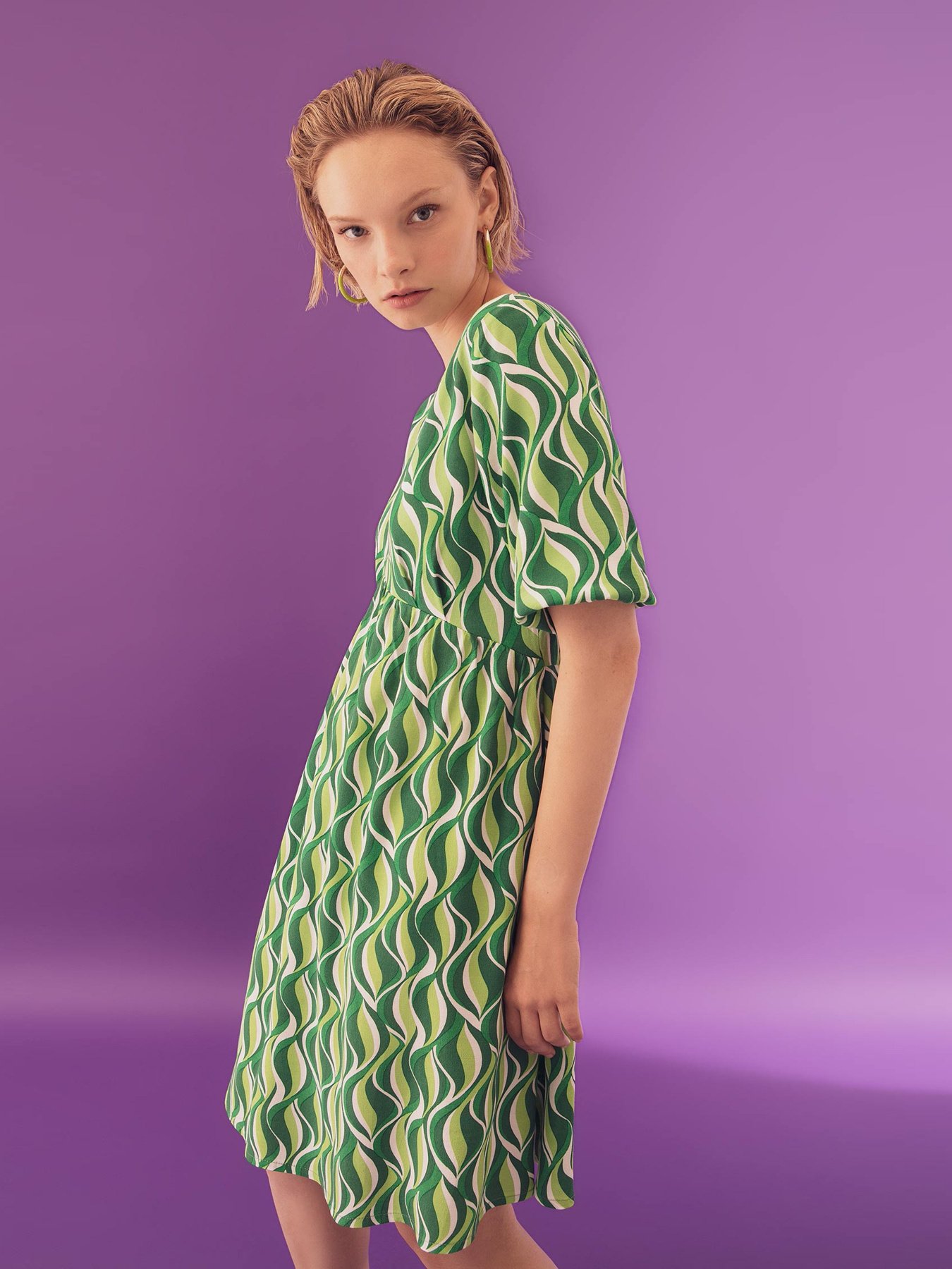 Платье мини DeFacto модель Y1919AZ-TR210 Фото