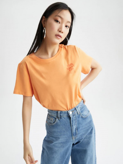 Футболка DeFacto модель X0244AZ-OG441 Фото