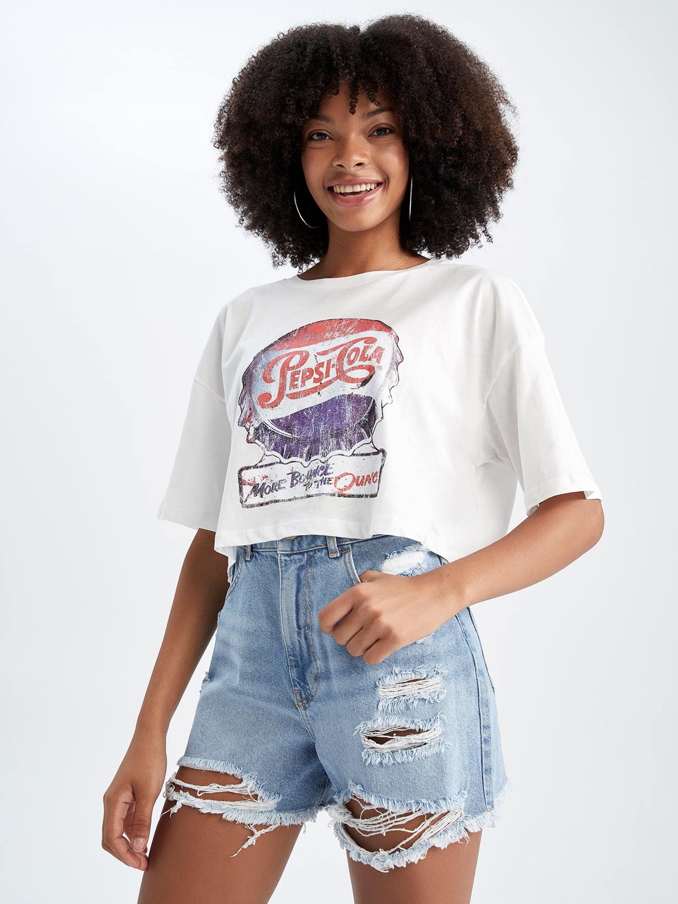 Шорты джинсовые DeFacto модель Y0222AZ-NM34 Фото