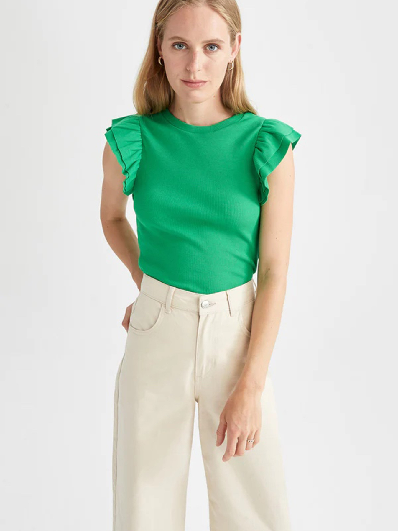 Футболка DeFacto модель X5562AZ-GN448 Фото