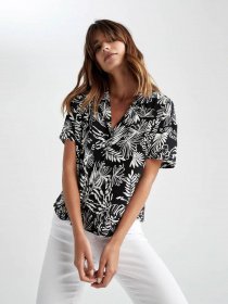 Блуза DeFacto модель X6680AZ-BK81 Блуза DeFacto модель X6680AZ-BK81 Фото