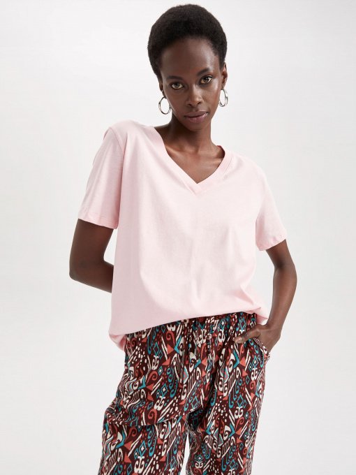 Футболки і поло DeFacto модель W9578AZ-PN396 Фото