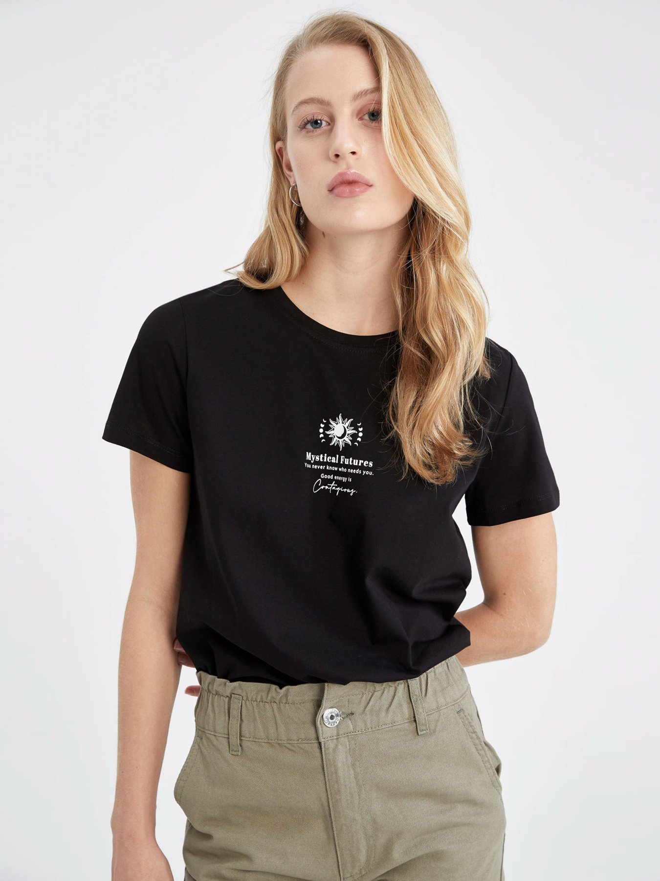 Футболки і поло DeFacto модель W9823AZ-BK27 Фото