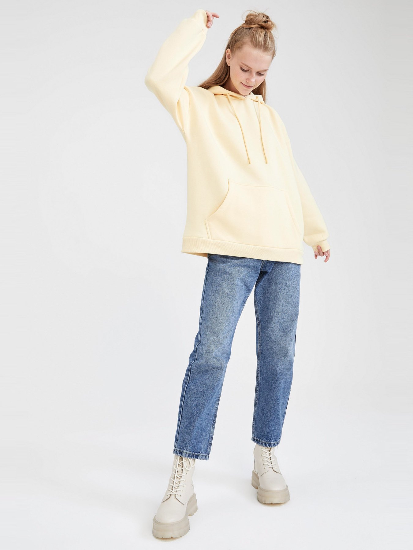 Худи DeFacto модель V6279AZ-YL450 Фото