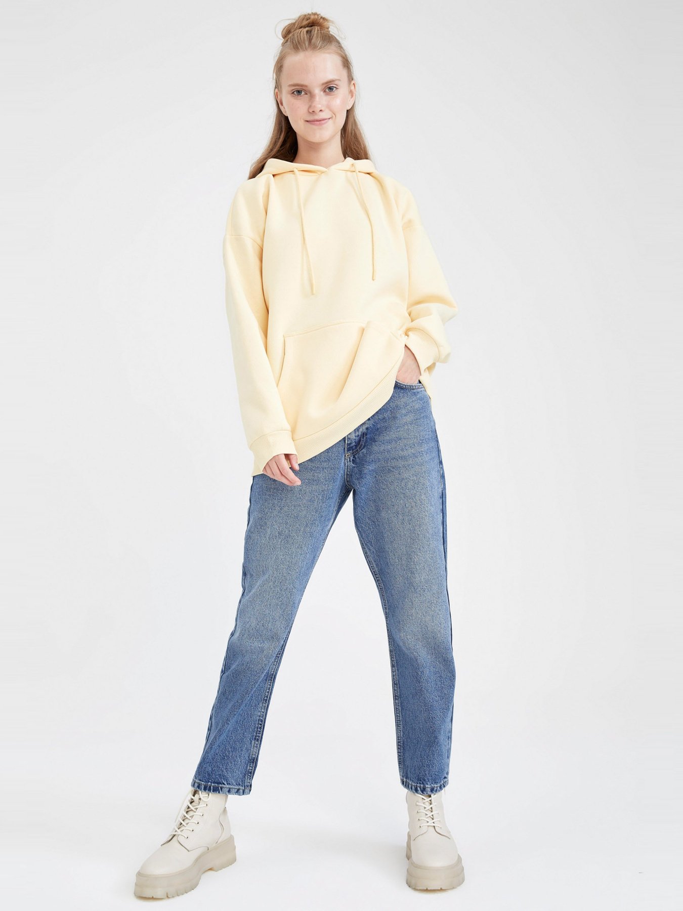 Худи DeFacto модель V6279AZ-YL450 Фото