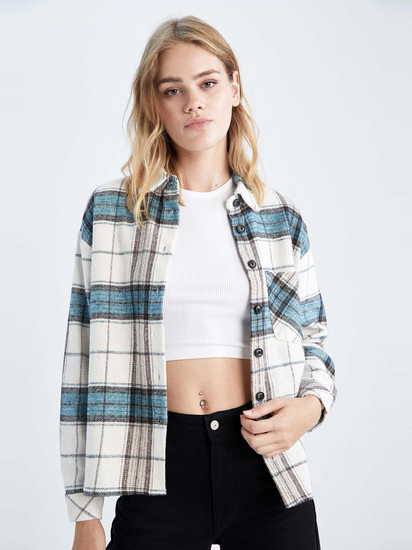 Рубашка DeFacto модель R9750AZ-GN1028 Фото