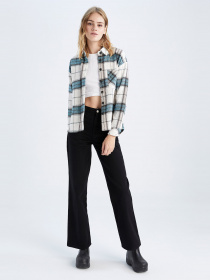 Сорочка повсякденна DeFacto модель R9750AZ-GN1028 Фото