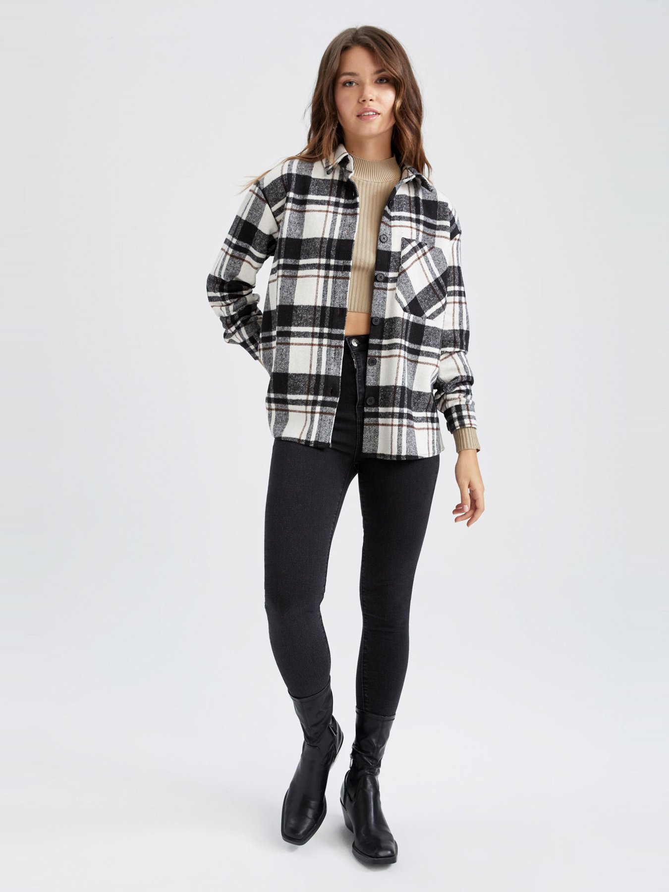 Рубашка DeFacto модель R3725AZ-BK81 Фото