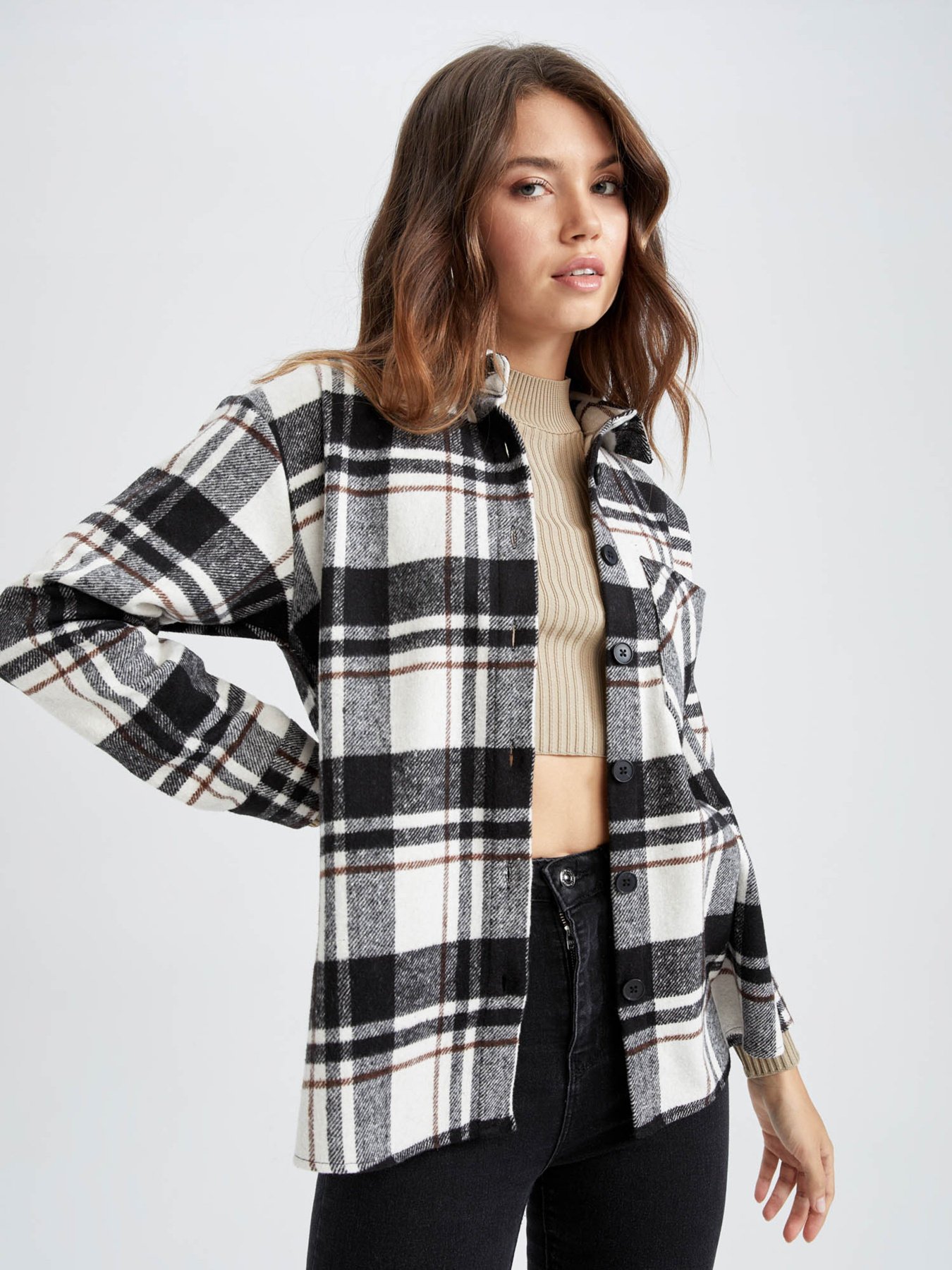 Рубашка DeFacto модель R3725AZ-BK81 Фото