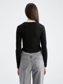 Топ DeFacto модель V4125AZ-BK81 Фото