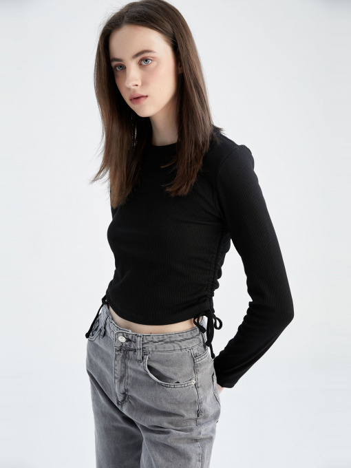 Топ DeFacto модель V4125AZ-BK81 Фото