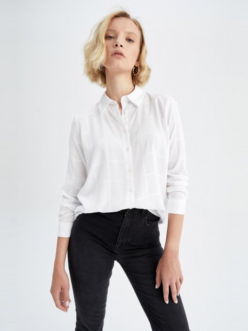 Рубашка DeFacto модель M9480AZ-WT32 Фото