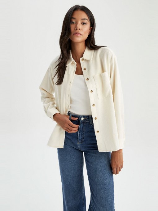 Сорочка повсякденна DeFacto модель R3724AZ-BG31 Фото