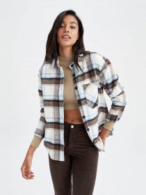 Сорочка повсякденна DeFacto модель R3725AZ-BE429 Фото