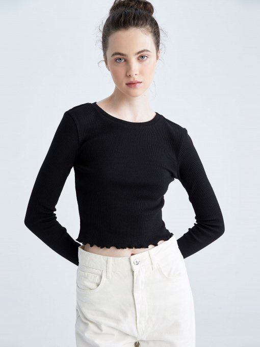 Топ DeFacto модель Y9870AZ-BK81 Фото