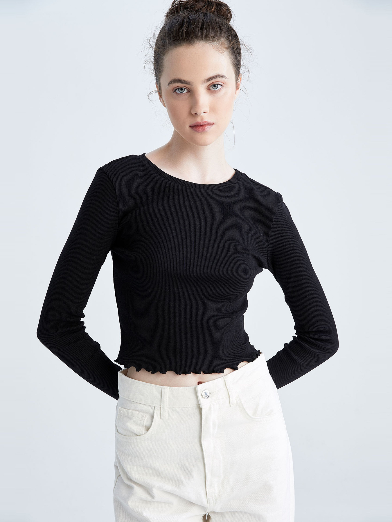 Топ DeFacto модель Y9870AZ-BK81 Фото