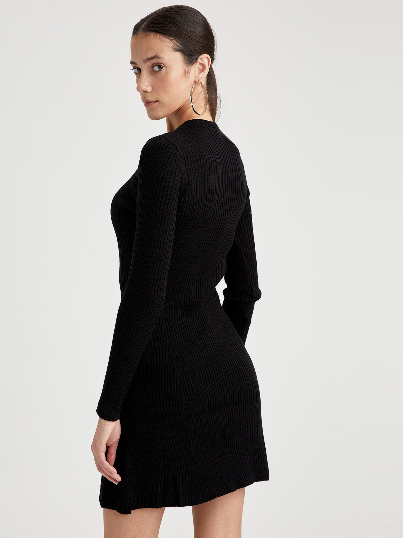 Платья DeFacto модель R1188AZ-BK27 Фото