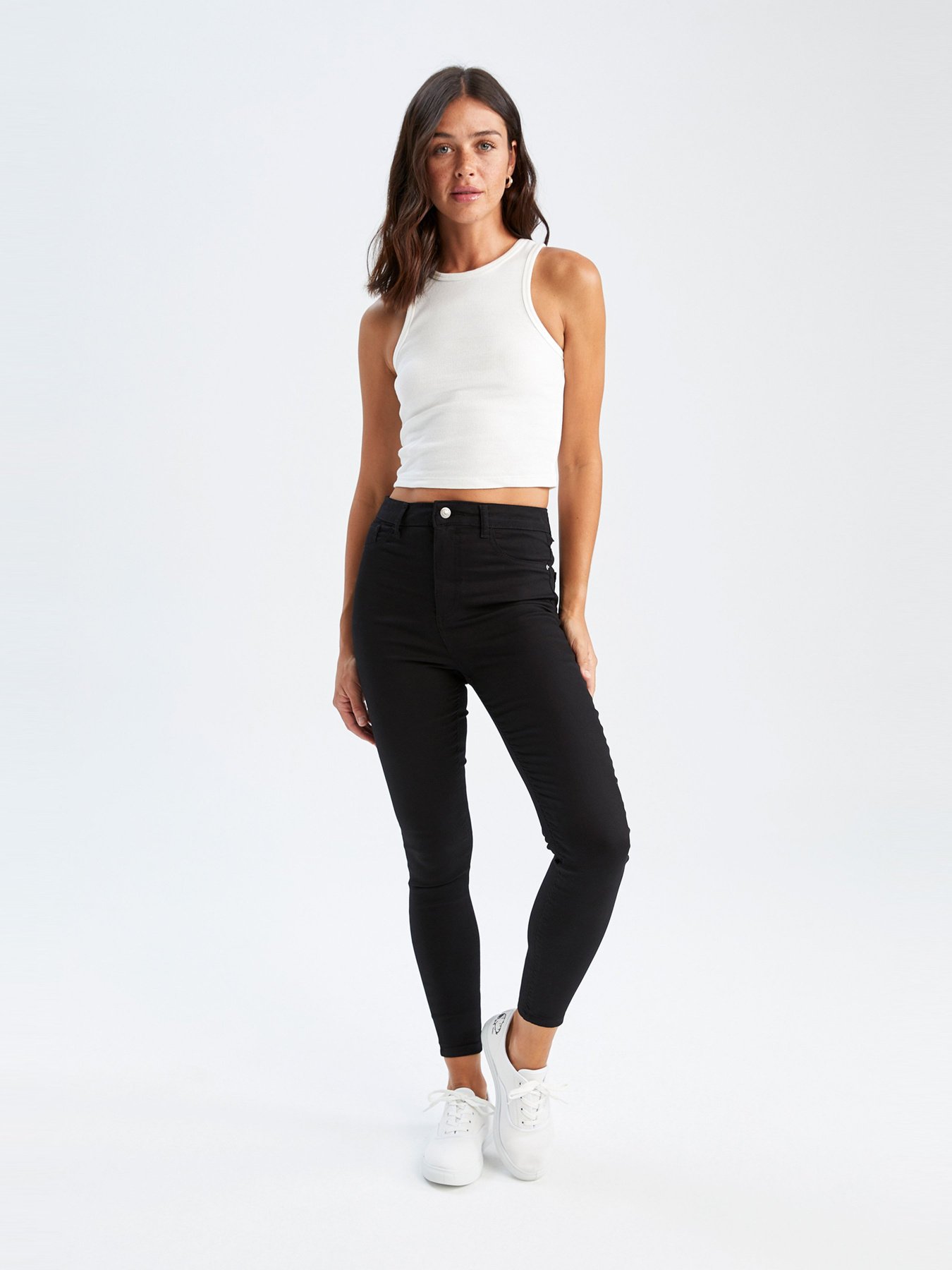 Скинни джинсы DeFacto модель X6853AZ-BK27 Фото