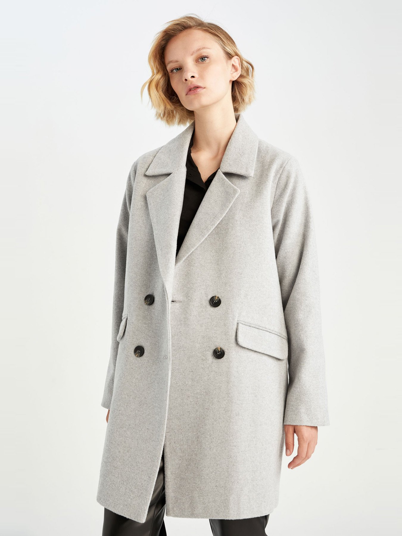 Пальто DeFacto Модель X2182AZ-GR2 Фото