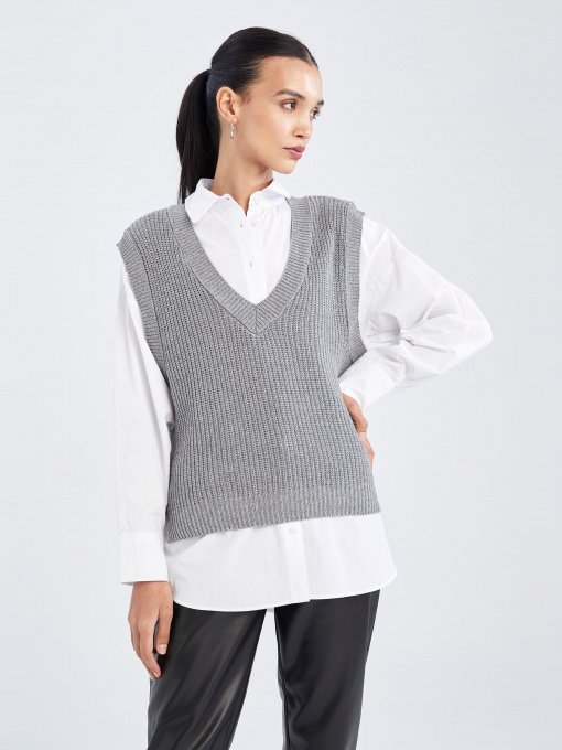 Жилет DeFacto модель U8132AZ-GR77 Фото